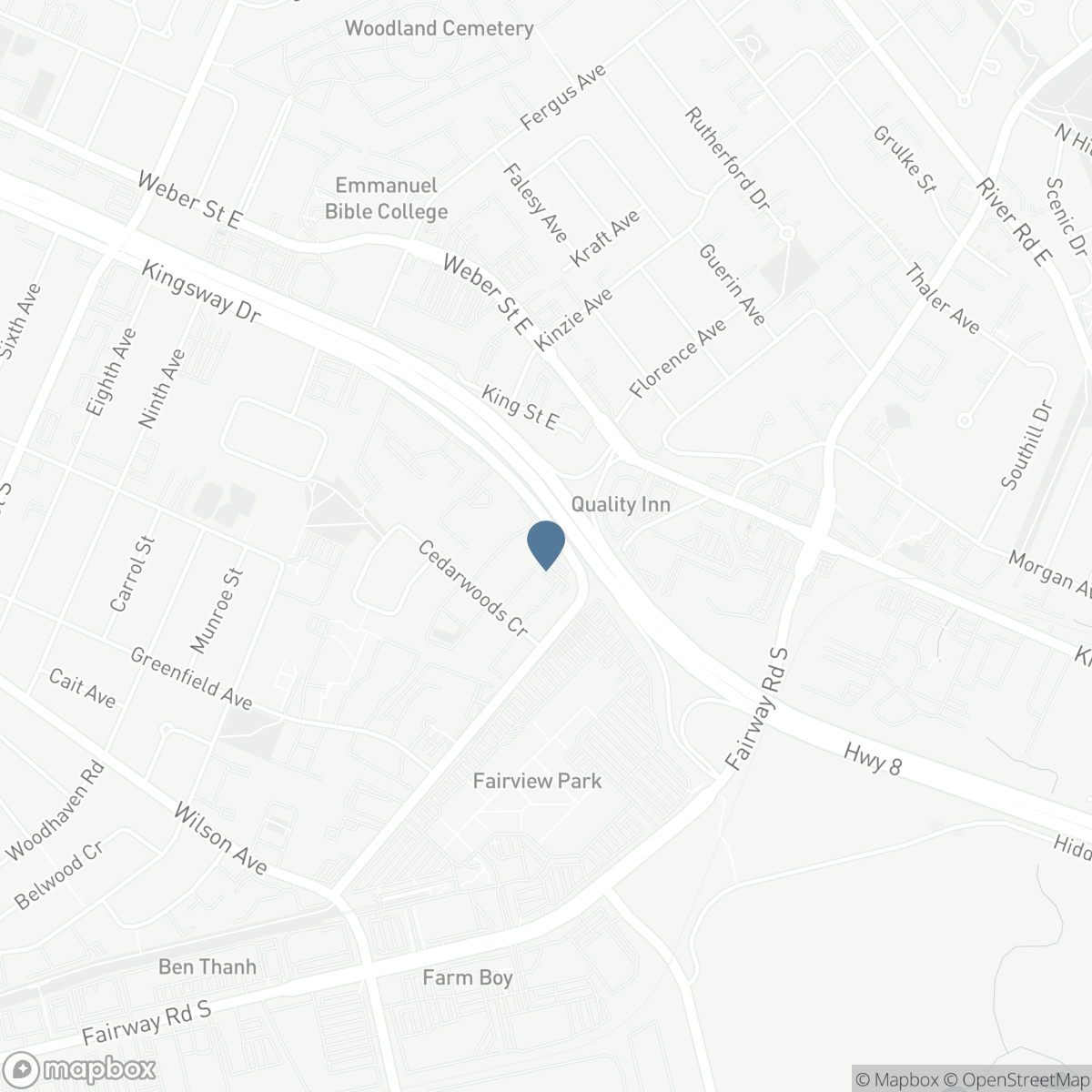 46 CEDARWOODS Crescent Unit# 20, Kitchener, Ontario N2C 2L7